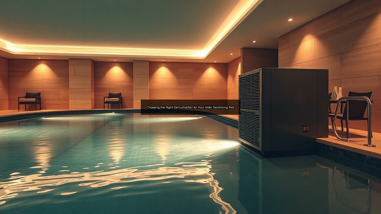 dehumidification unit pool dehumidifer air dehumidifiers hotel swimming pools
